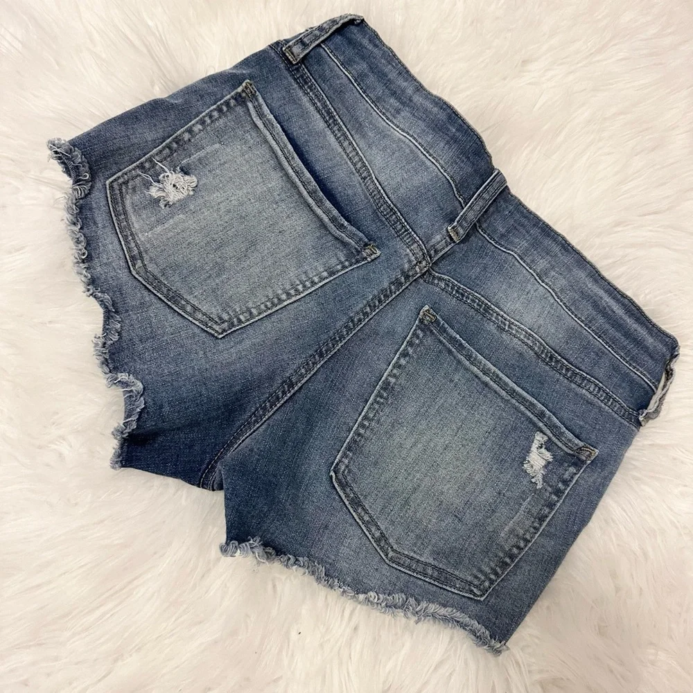 SO High Rise Shorty Jean Shorts